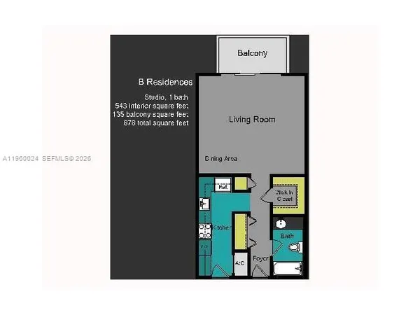 $2,425 | 1000 West Avenue, Unit 1006, Miami Beach, FL 33139