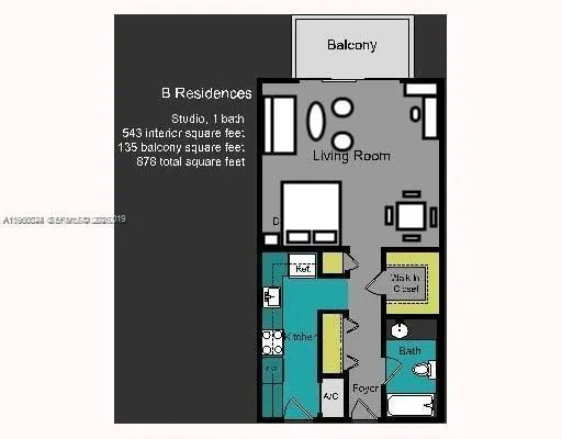 $2,425 | 1000 West Avenue, Unit 1006, Miami Beach, FL 33139