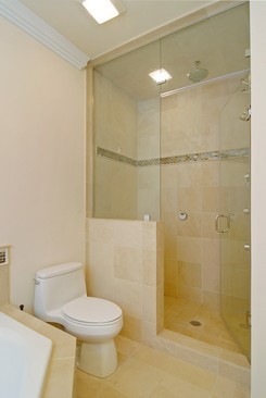 1037 West Monroe Street, Unit 2 Chicago, IL 60607 - Photo 8 of 12 a bathroom with a toilet and shower