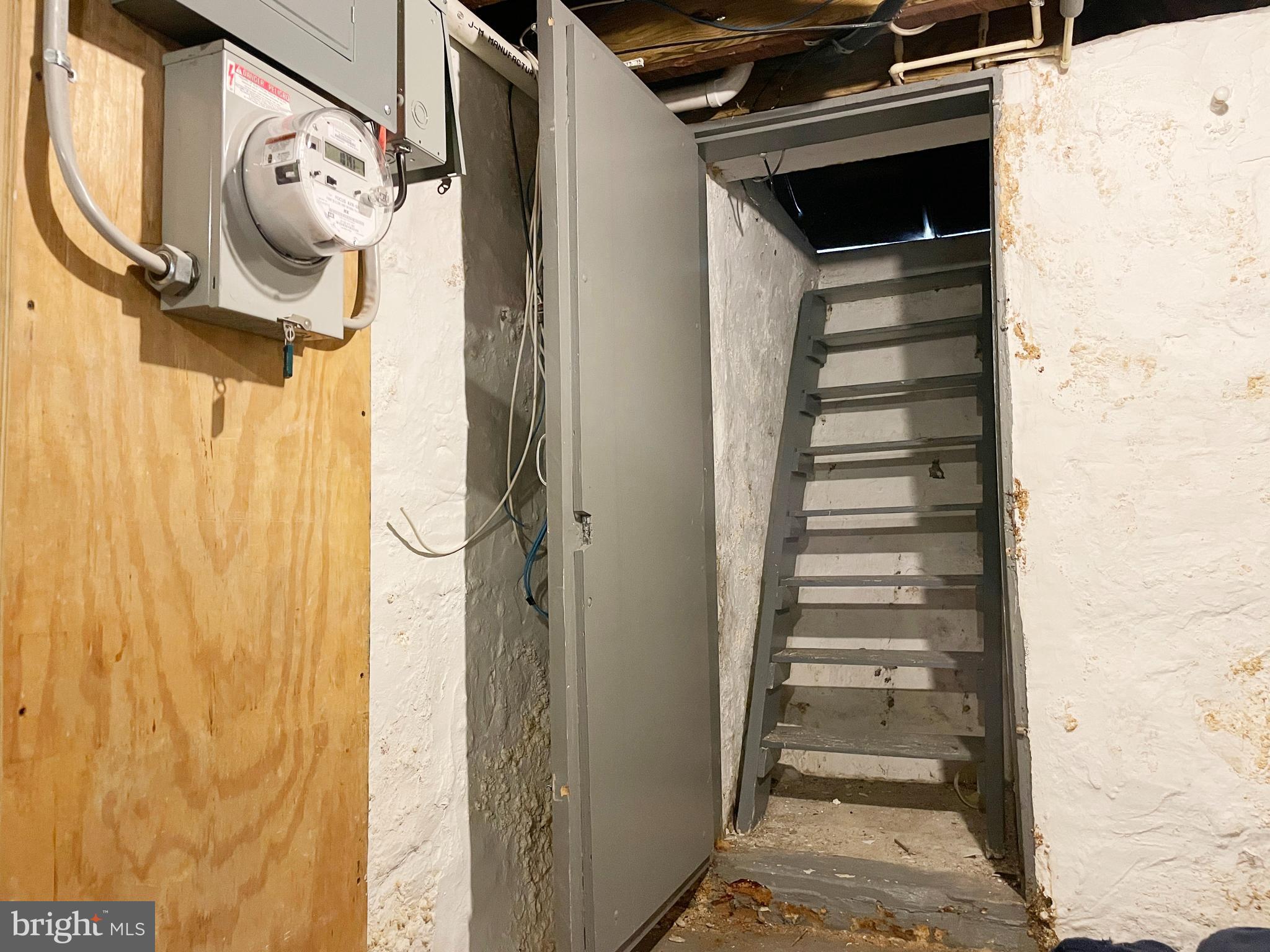 449 Anglesea Street Baltimore, MD 21224 - Photo 35 of 46 walk up stairs in the basement