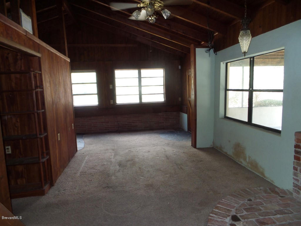 3001 Township Road Malabar, FL 32950 - Photo 4 of 10 Living Room view from Fireplace