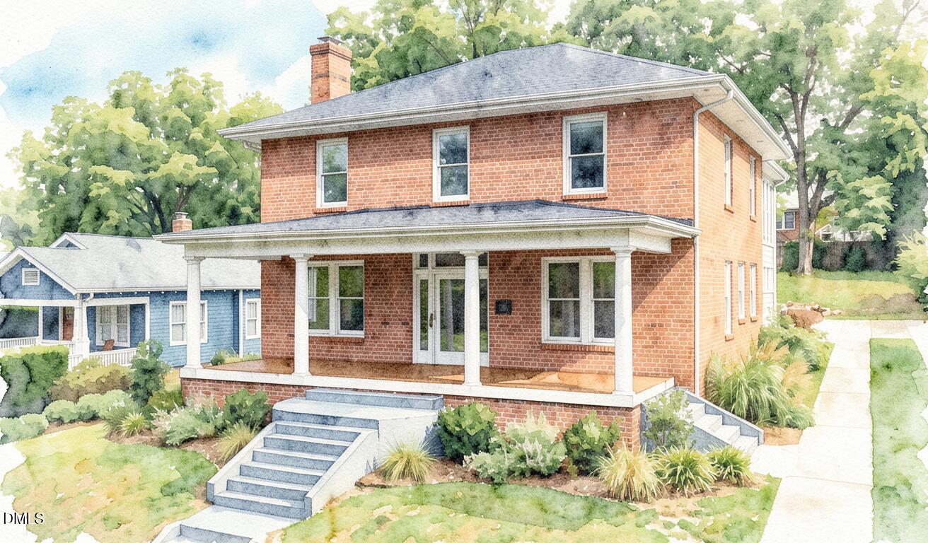404 Kinsey Street Raleigh, NC 27603 - Photo 1 of 8 Front Rendering