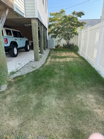 a view of a car garage