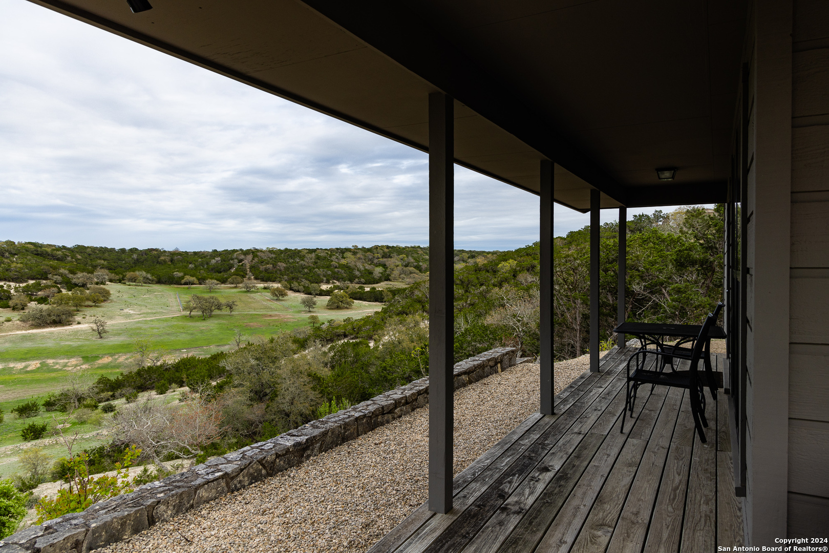 5081 Texas 173 Center Point, TX 78010 - Photo 39 of 61 a view of a balcony with lake view and a ocean view