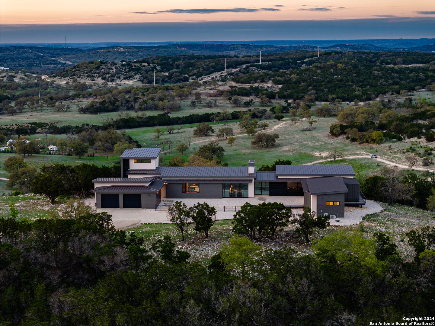 5081 Texas 173 Center Point, TX 78010 - Photo 56 of 61 a view of a terrace with a garden