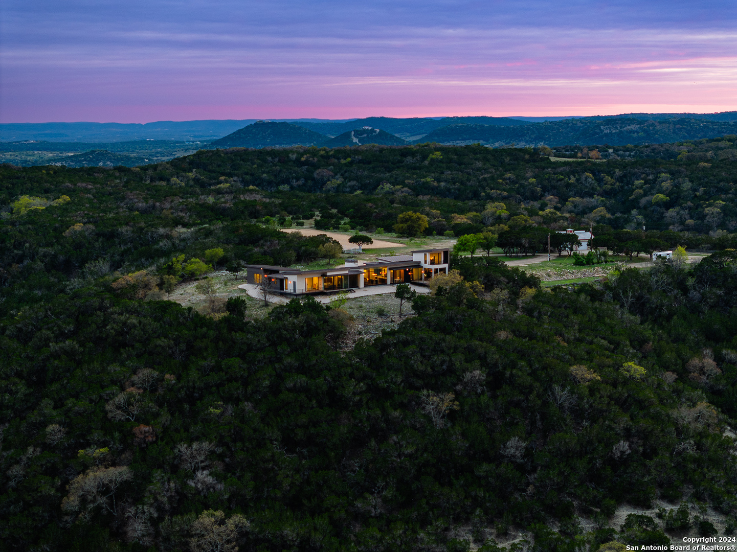 5081 Texas 173 Center Point, TX 78010 - Photo 61 of 61 a view of a city with sunset view