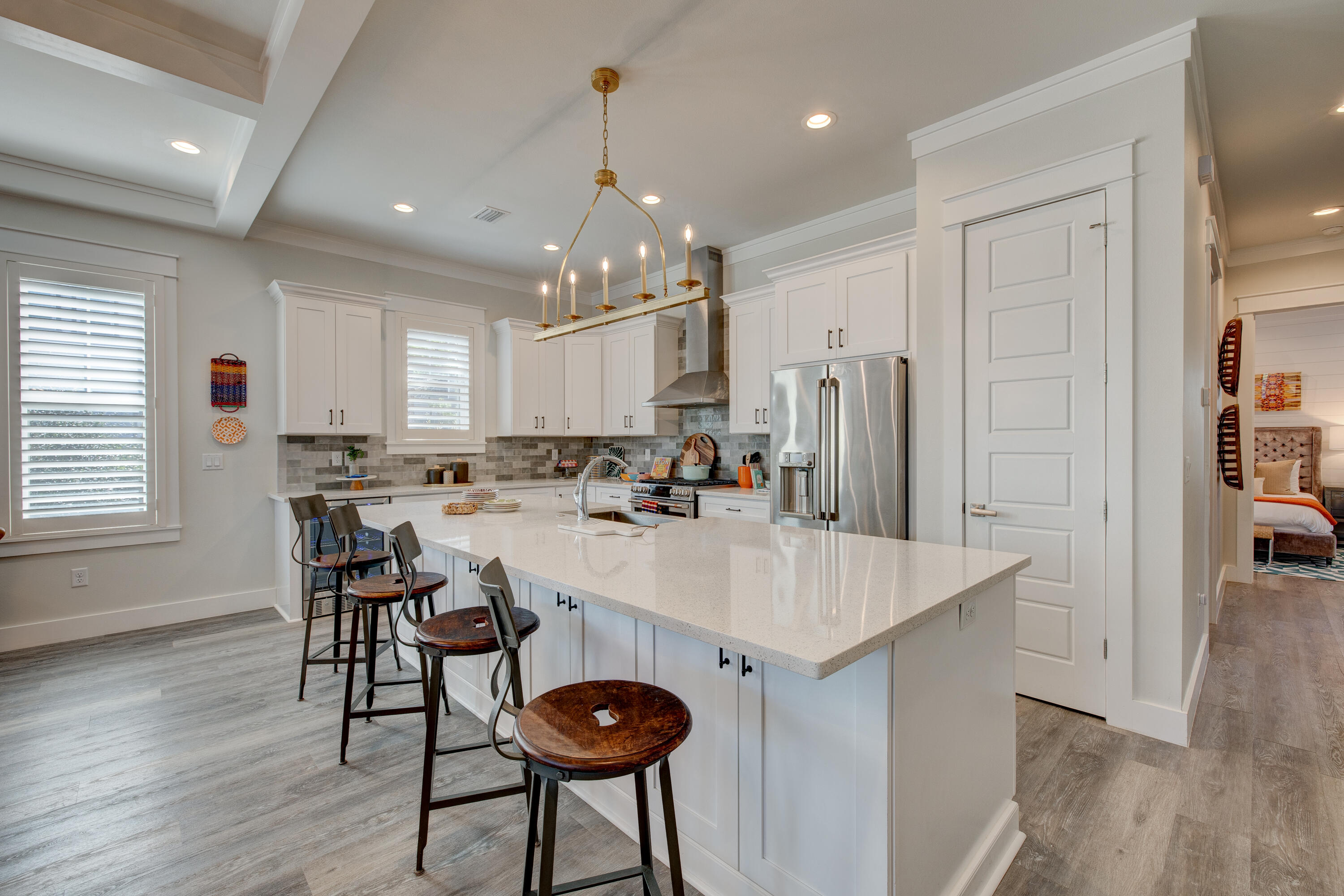 34 Gulfview Way Santa Rosa Beach, FL 32459 - Photo 14 of 54 a large kitchen with a table and chairs