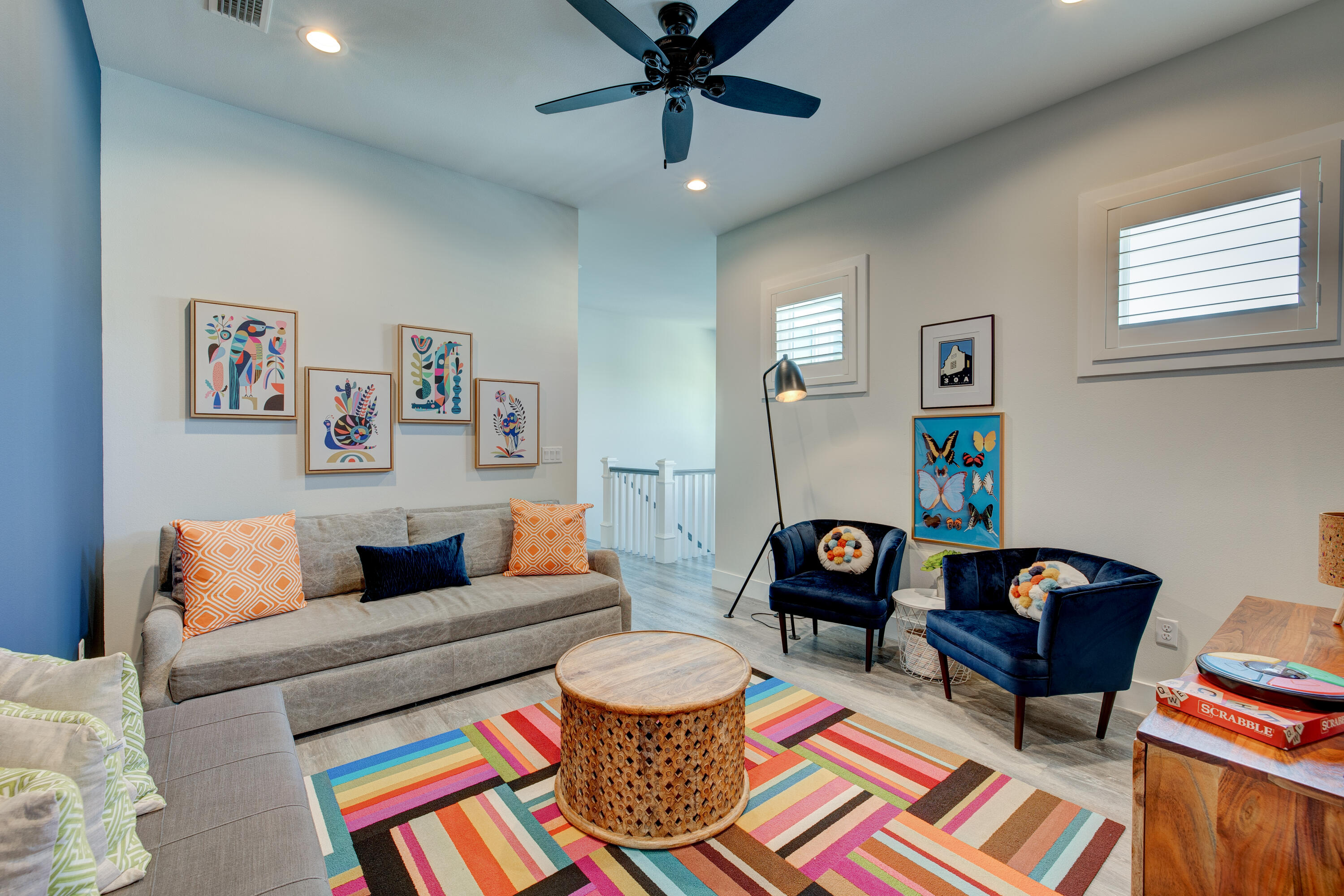 34 Gulfview Way Santa Rosa Beach, FL 32459 - Photo 33 of 54 a living room with furniture and a rug