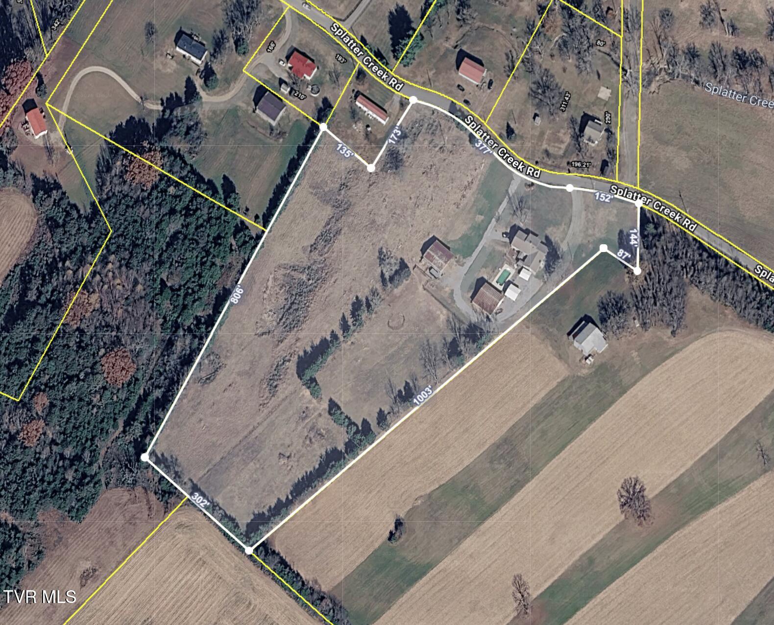 370 Splatter Creek Road Limestone, TN 37681 - Photo 5 of 88 CRS Parcel - Satellite View