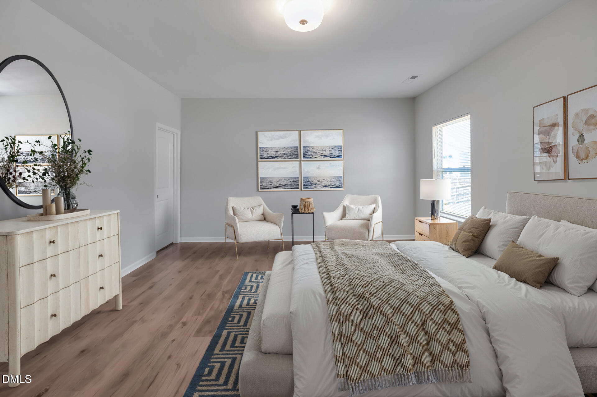 5406 Ripplebrook Drive Durham, NC 27712 - Photo 22 of 37 a bed room with bed and window