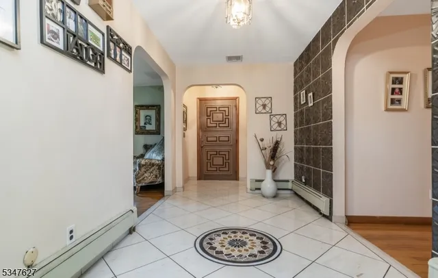 workspace with wooden floor