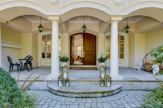 a living room with fireplace furniture or chandelier and a fireplace