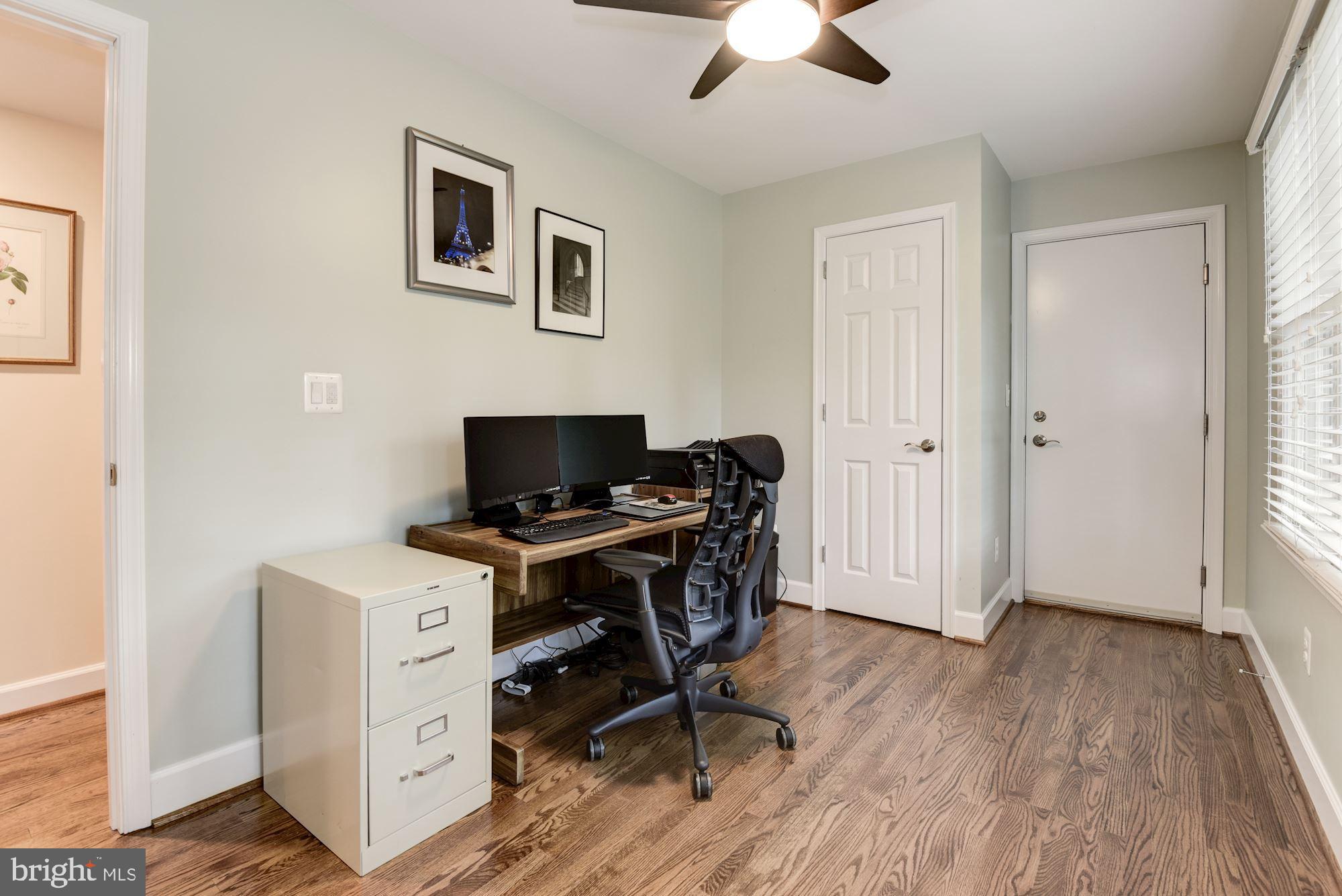 8006 New Market Road Alexandria, VA 22308 - Photo 25 of 37 Ceiling Fans in Each Bedroom