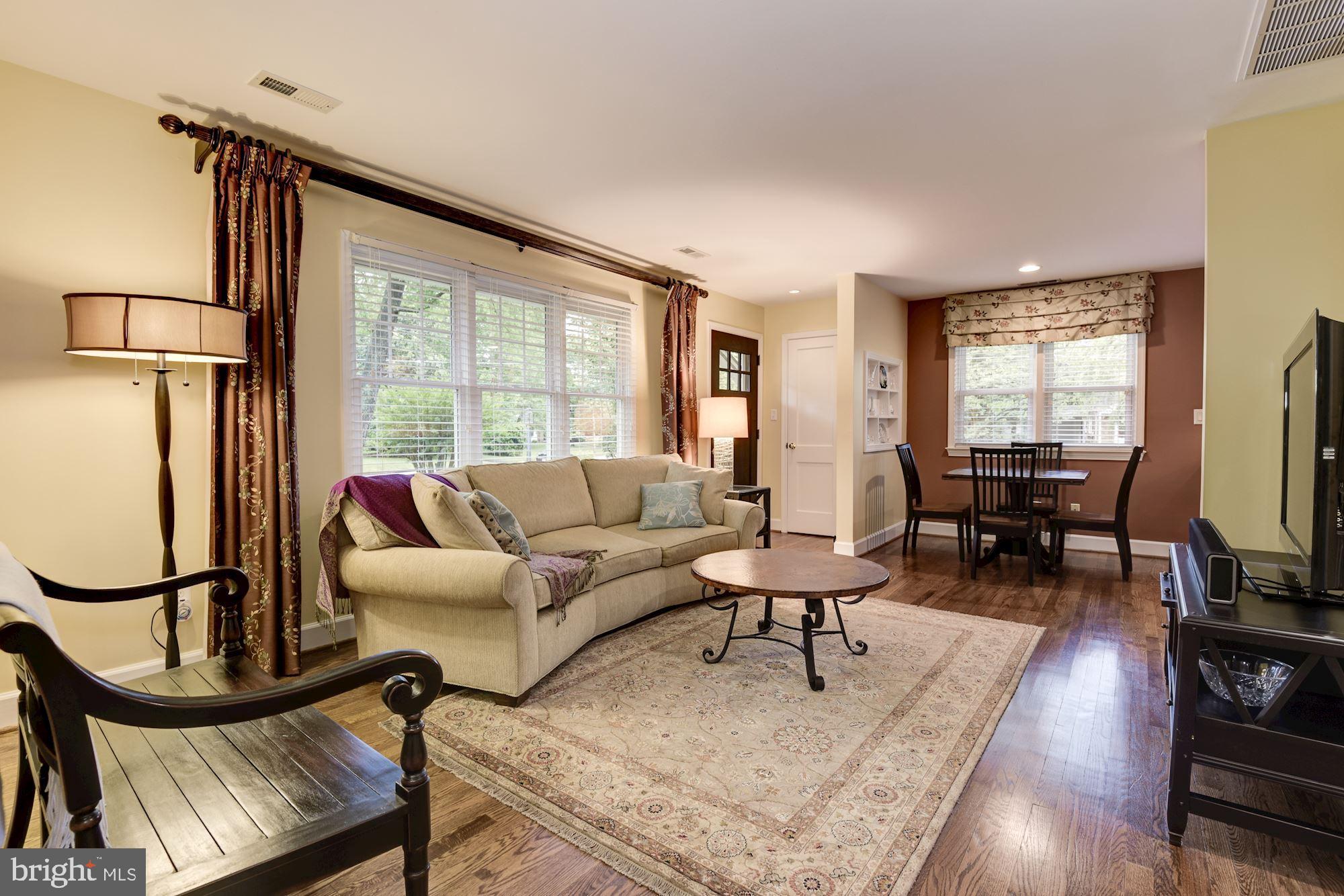 8006 New Market Road Alexandria, VA 22308 - Photo 8 of 37 Spacious Living Room. Windows Updated Throughout..