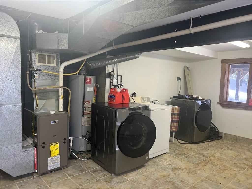 274 Alpine Heights Road Champion, PA 15622 - Photo 29 of 34 a utility room with dryer and washer