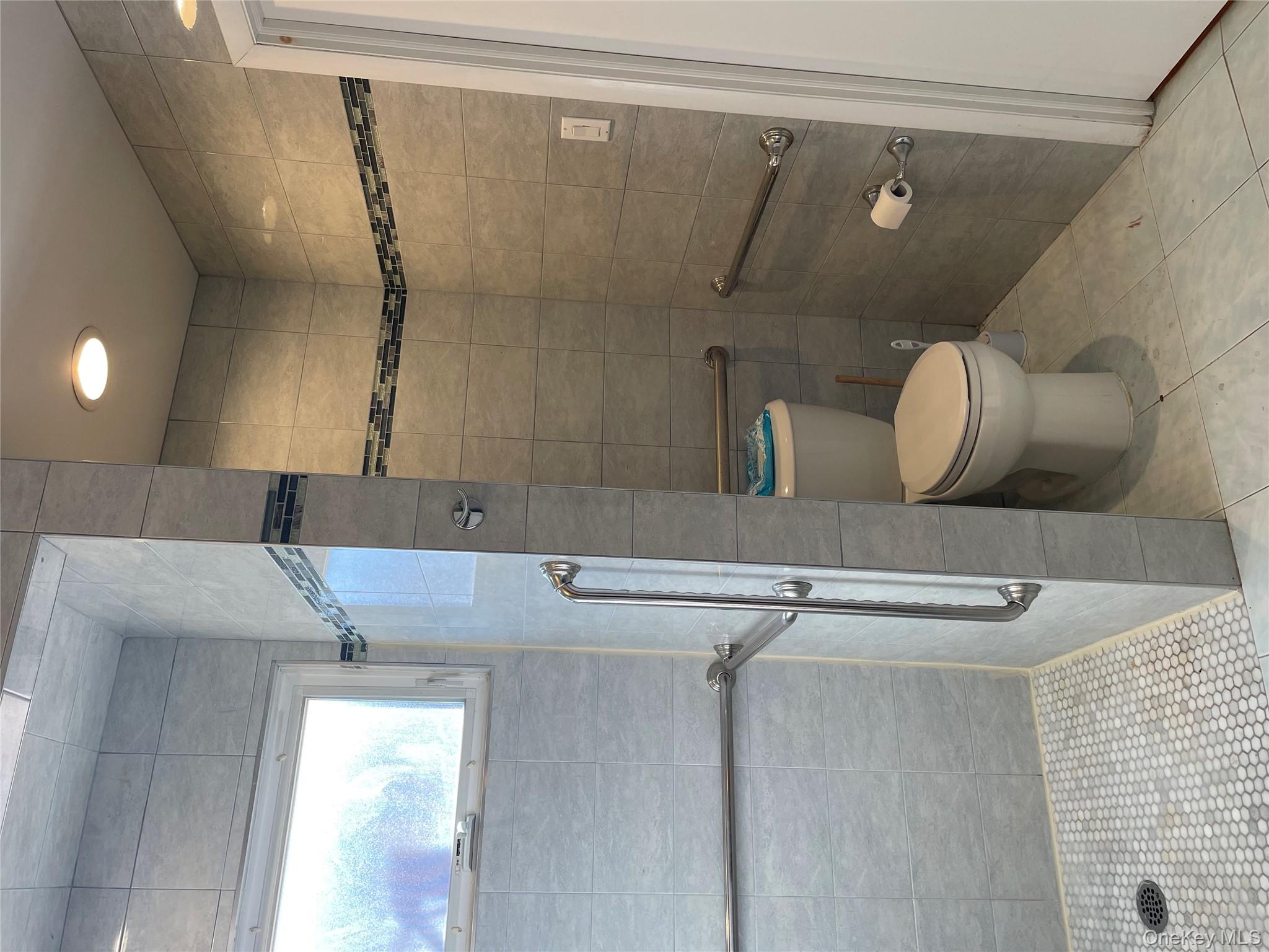 154-58 20th Road Queens, NY 11357 - Photo 11 of 27 a bathroom with a toilet and a shower