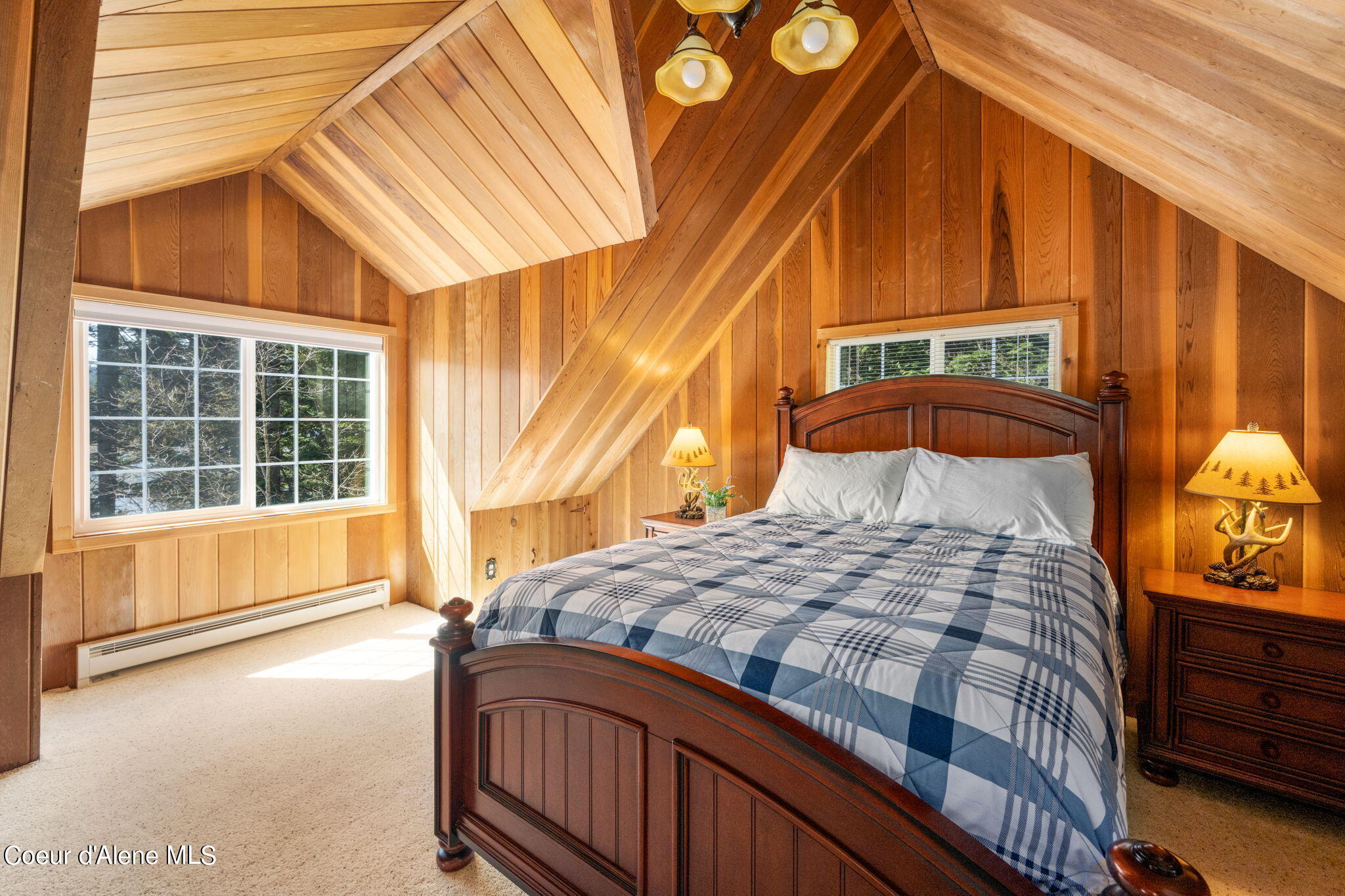19503 East Hayden Lake Road Hayden, ID 83835 - Photo 34 of 57 Upstairs bedroom