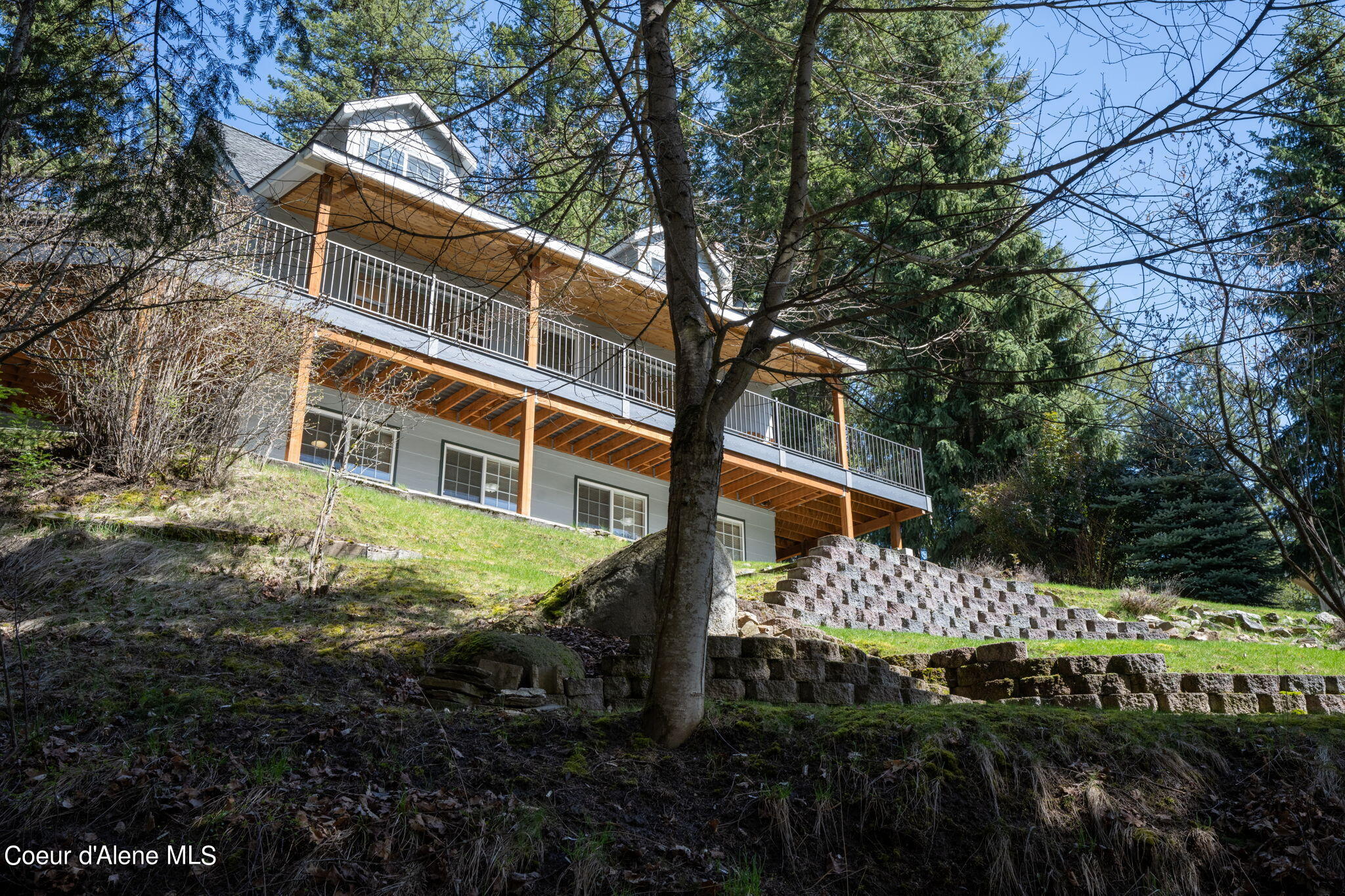 19503 East Hayden Lake Road Hayden, ID 83835 - Photo 53 of 57 back of house