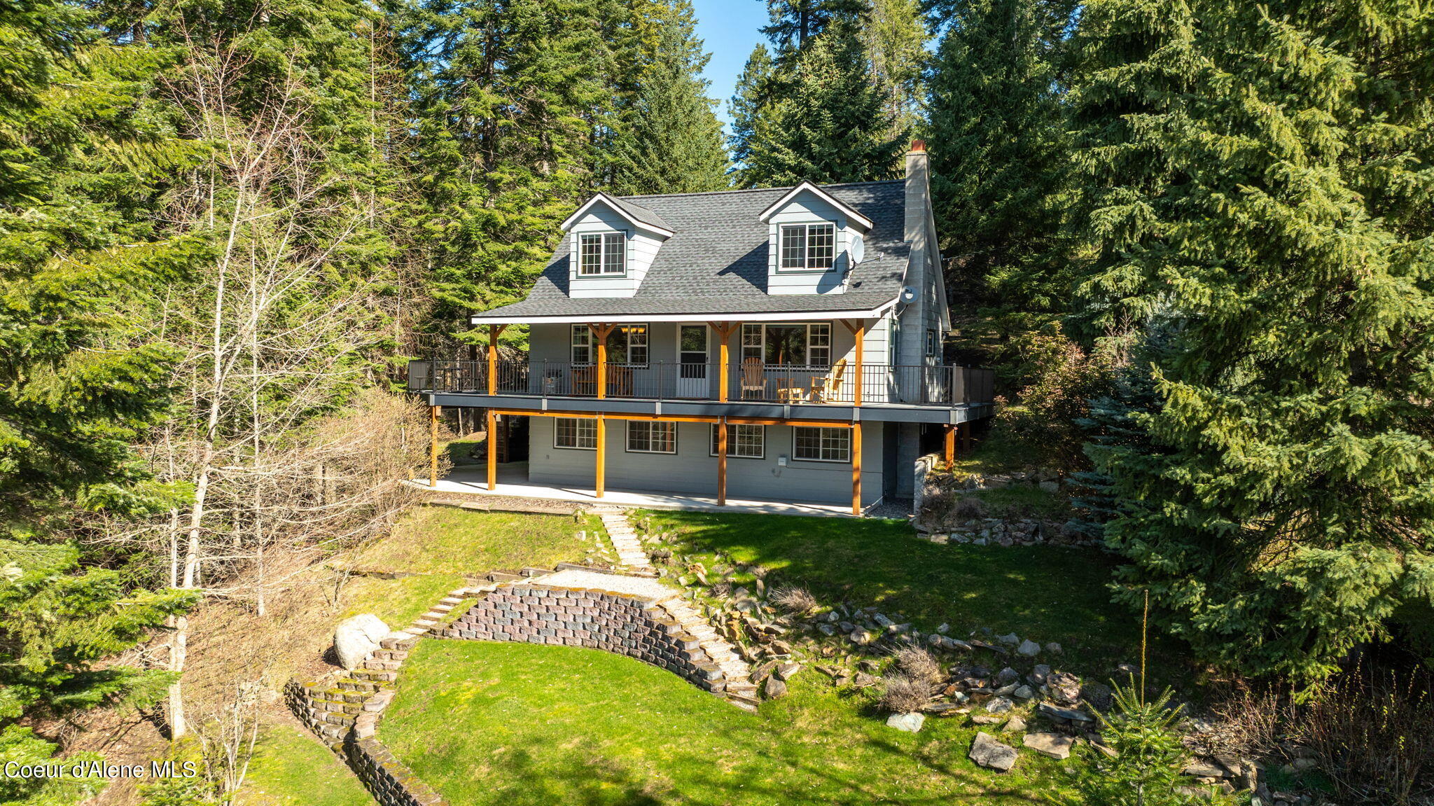 19503 East Hayden Lake Road Hayden, ID 83835 - Photo 6 of 57 back yard