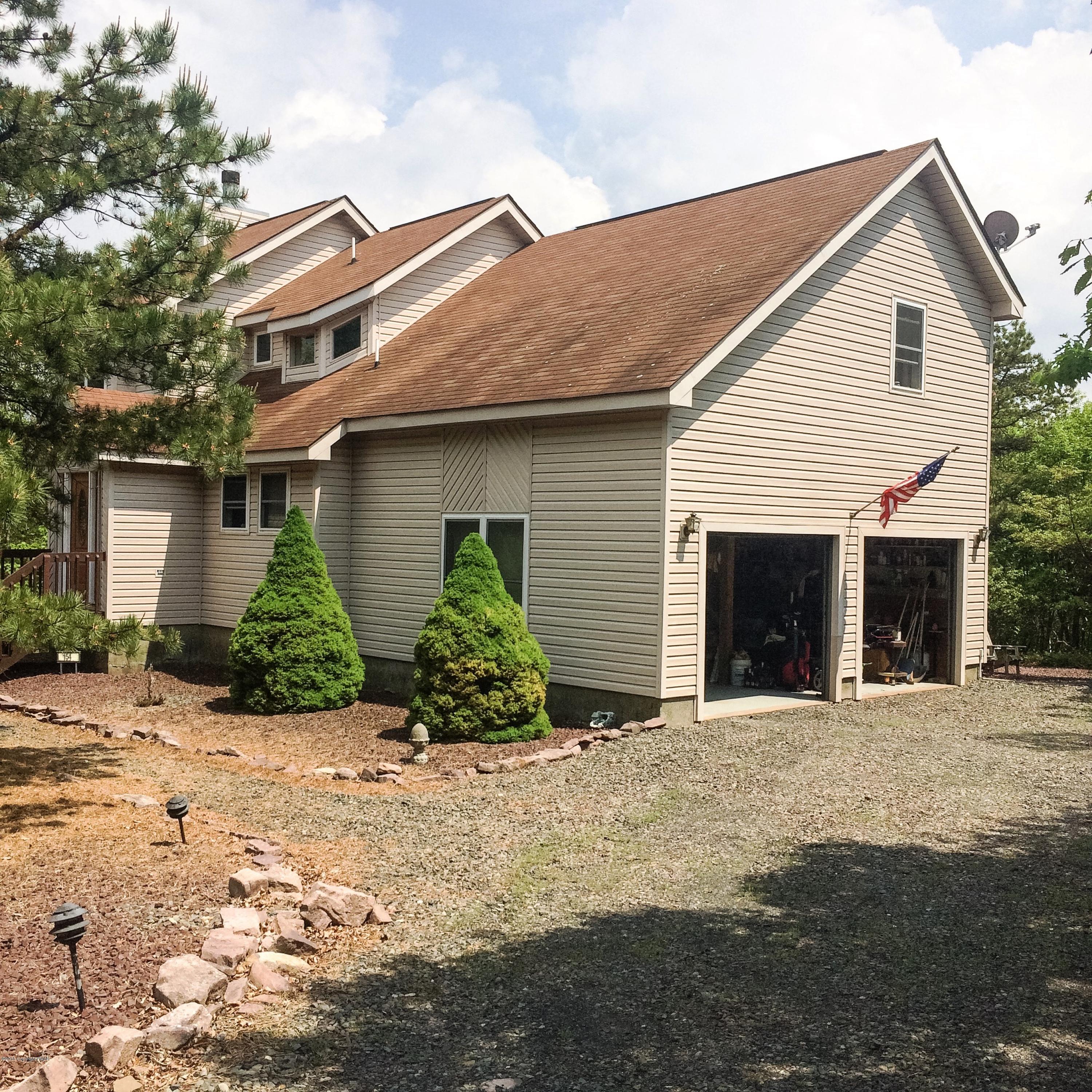 154 Upper Notch Road Albrightsville, PA 18210 - Photo 3 of 25 a front view of a house with a yard