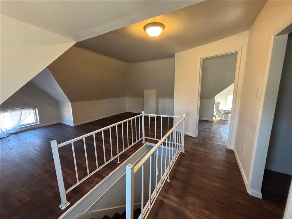 364 Ohio Avenue, Unit 2 Rochester, PA 15074 - Photo 9 of 16 a view of staircase with wooden floor