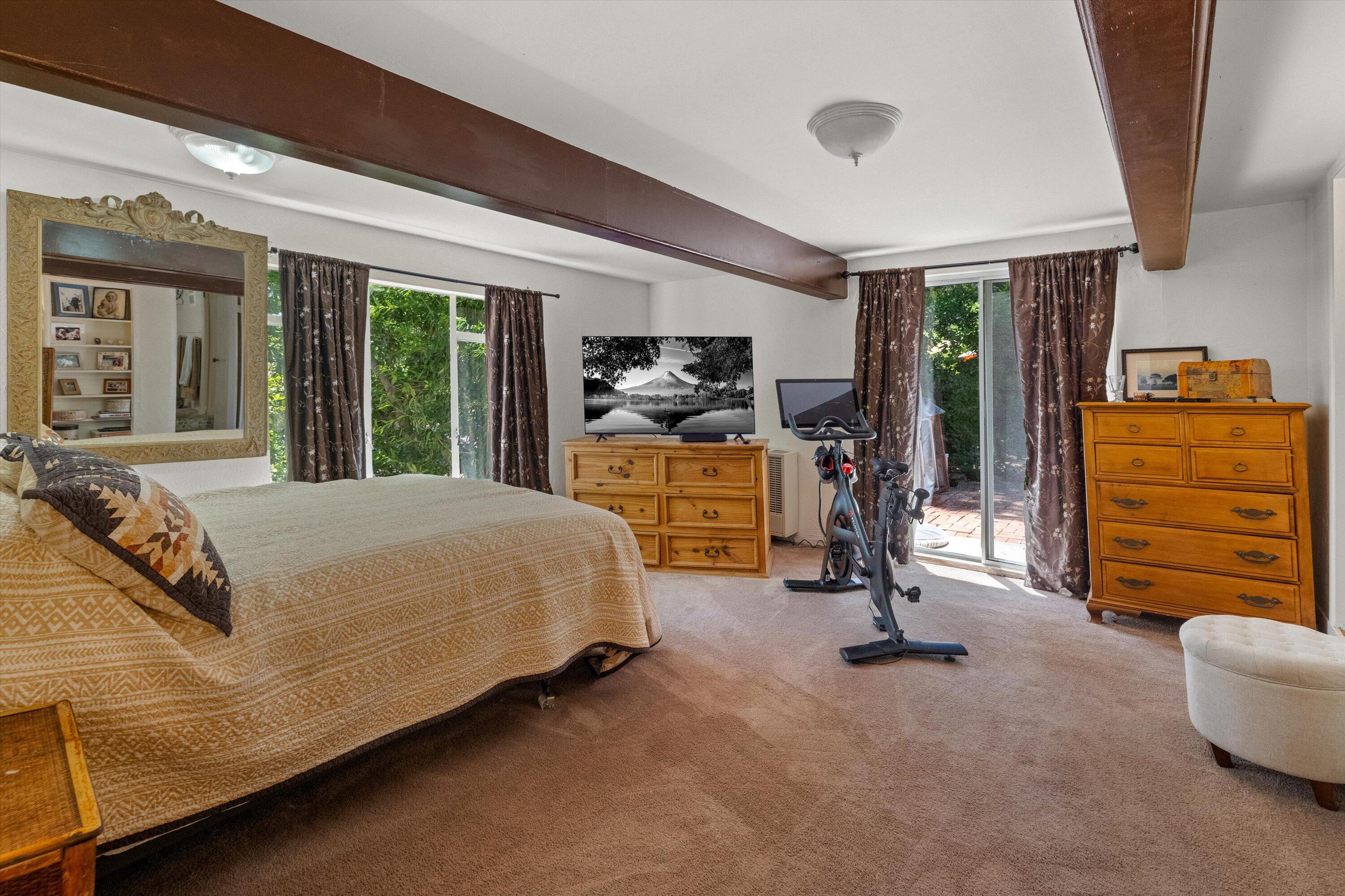 279 Rosario Park Road Santa Barbara, CA 93105 - Photo 28 of 49 a bed room with a bed and dresser