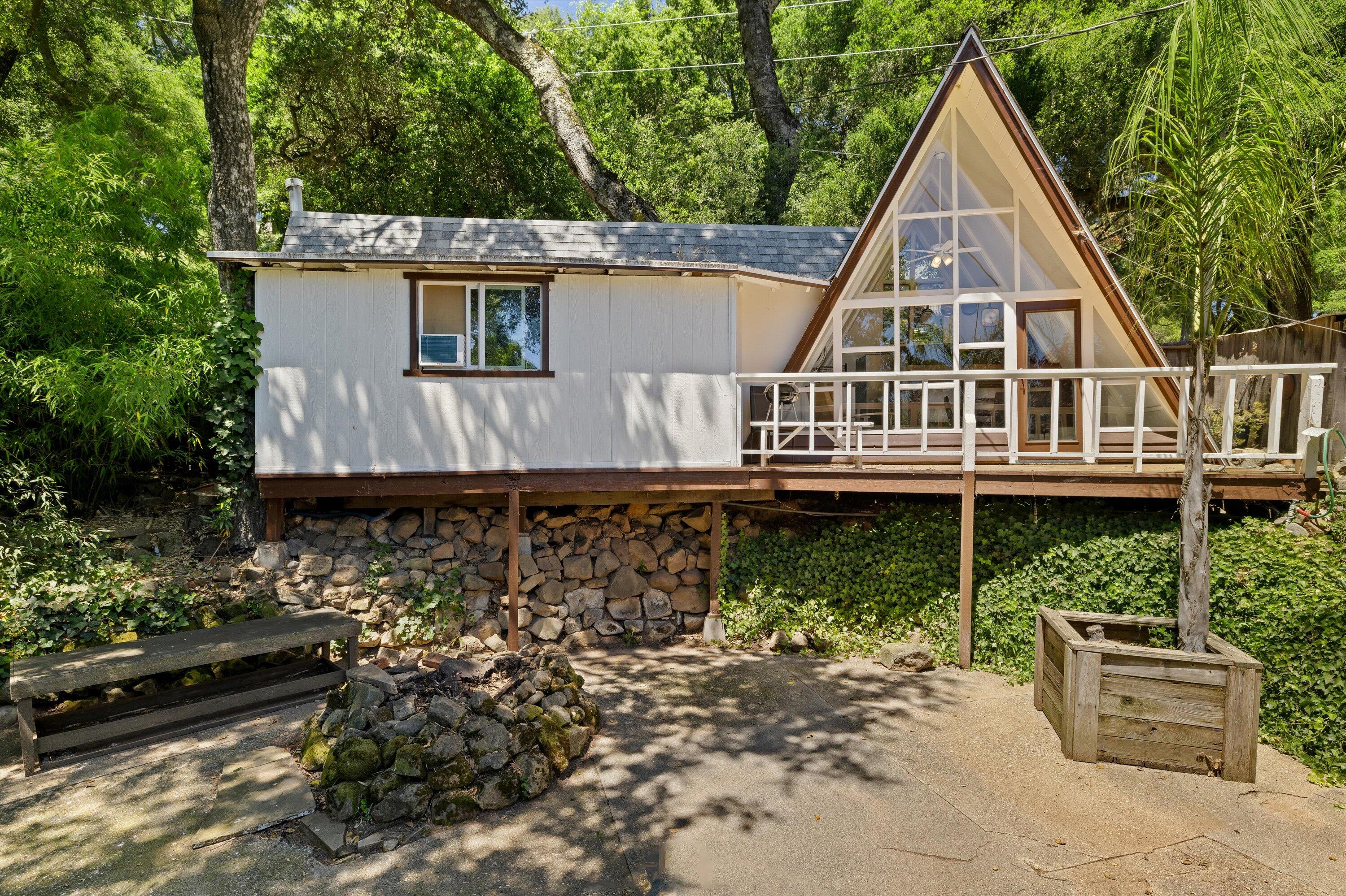 279 Rosario Park Road Santa Barbara, CA 93105 - Photo 32 of 49 a view of a house with a yard