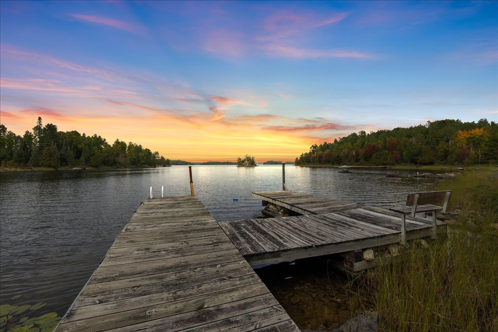 2375 Viste Point Road Ely, MN 55731 - Photo 2 of 83 Dock area featuring a twilight water view