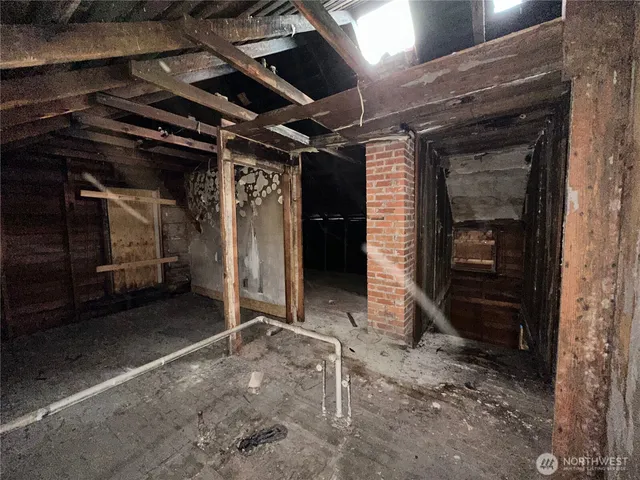 a view of room with window