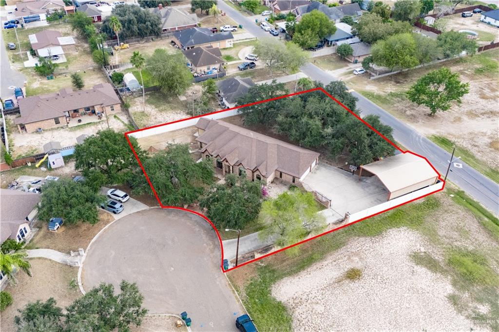1701 Raul Aguilar Drive Mission, TX 78572 - Photo 34 of 43 an aerial view of a house