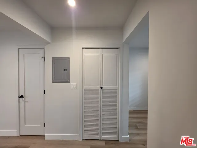 a view of room with walk in closet