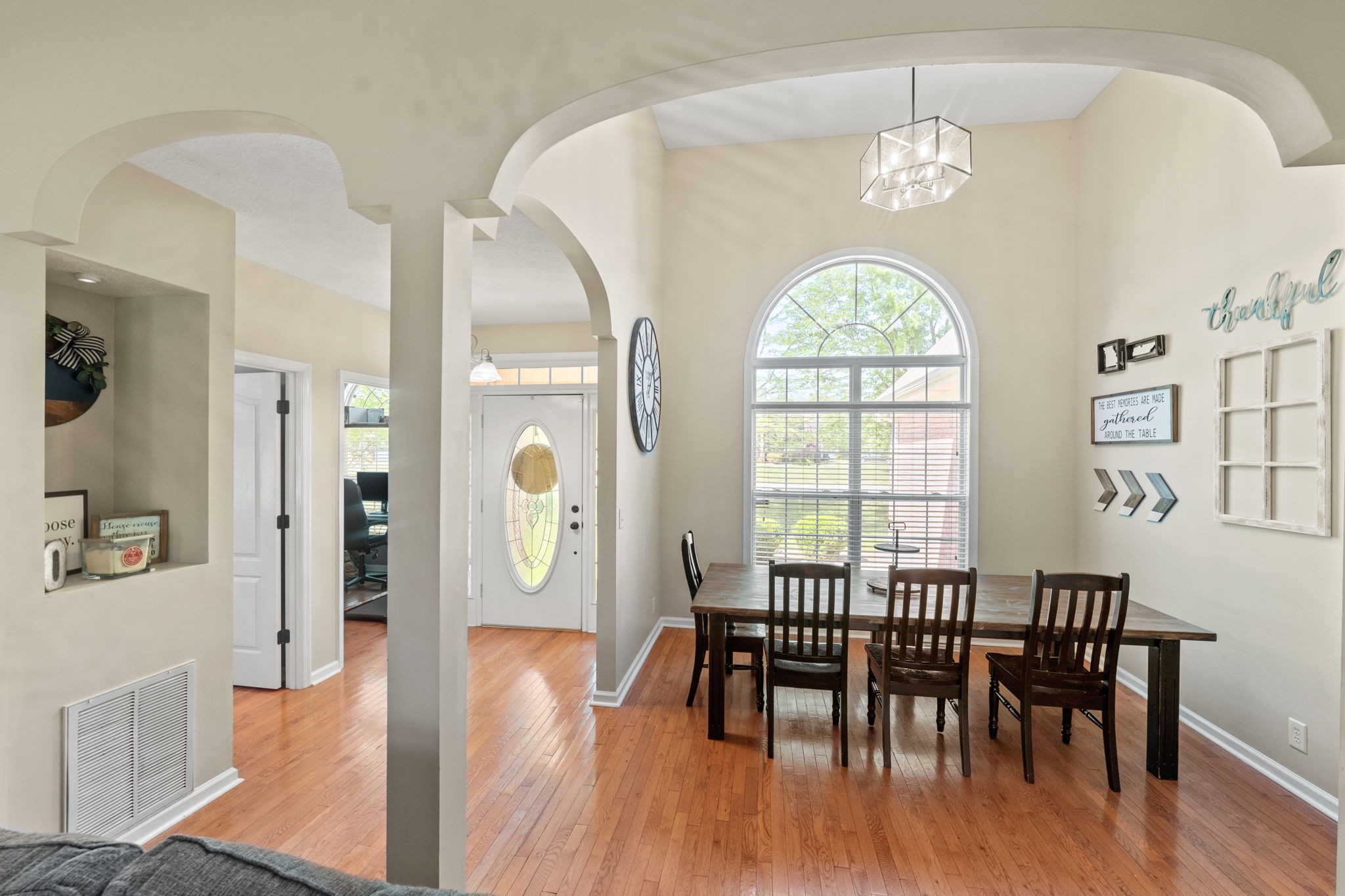 101 Lorelle Circle Portland, TN 37148 - Photo 11 of 21 a view of a dining room with furniture window and wooden floor