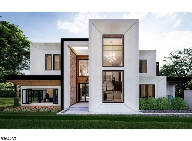 a view front of houses with yard and entertaining space