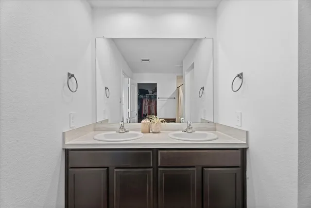 a view of a walk in closet