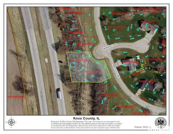 $6,000 | Lot 54-55 Country Club Estates, Galesburg, IL 61401
