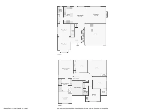 $469,900 | 1502 Redrock Court, Clarksville, TN 37043