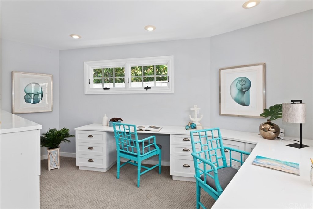 2596 Crestview Drive Newport Beach, CA 92663 - Photo 33 of 54 Downstairs Office.