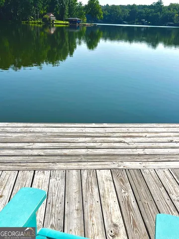 a view of a lake with a lake