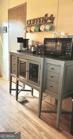 a view of hotel room and balcony