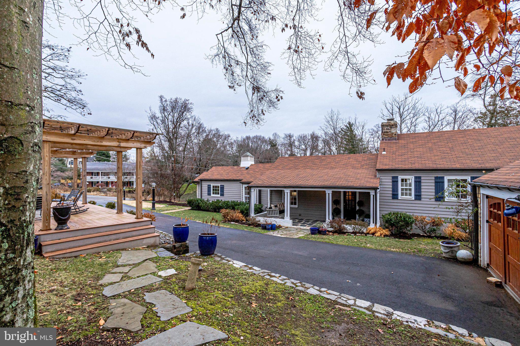 5946 Wilton Road Alexandria, VA 22310 - Photo 75 of 87 Ok, this stone path leads to...