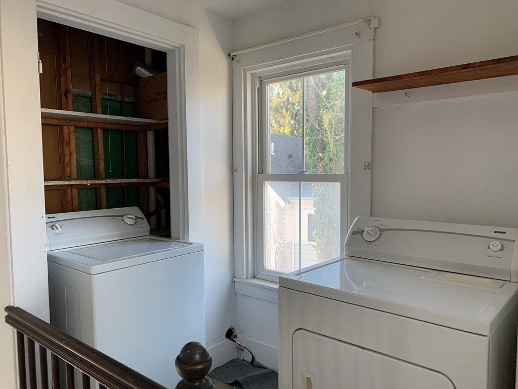 5 Plain Street Natick, MA 01760 - Photo 18 of 31 a utility room with dryer and washer