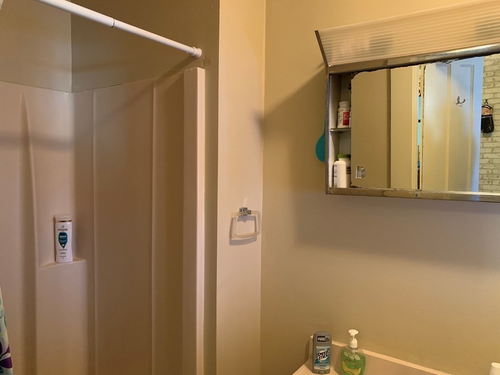 5 Plain Street Natick, MA 01760 - Photo 30 of 31 a bathroom with a shower and a sink