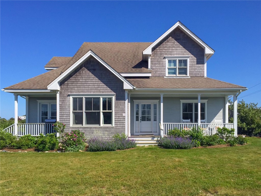 Front of house facing north.