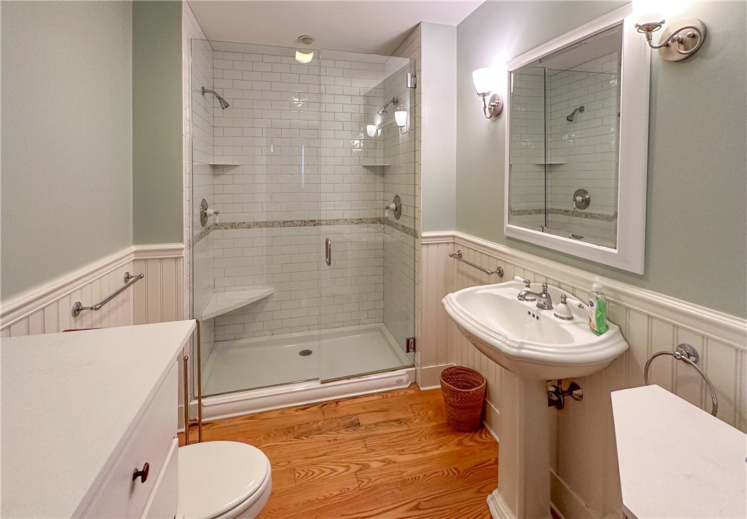 210 Old Town Road Block Island, RI 02807 - Photo 27 of 47 Primary Bedroom Bathroom with walk-in shower.