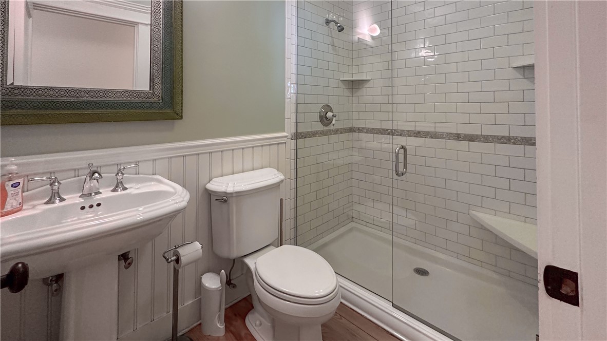 210 Old Town Road Block Island, RI 02807 - Photo 35 of 47 First floor hallway bath with walk-in shower.