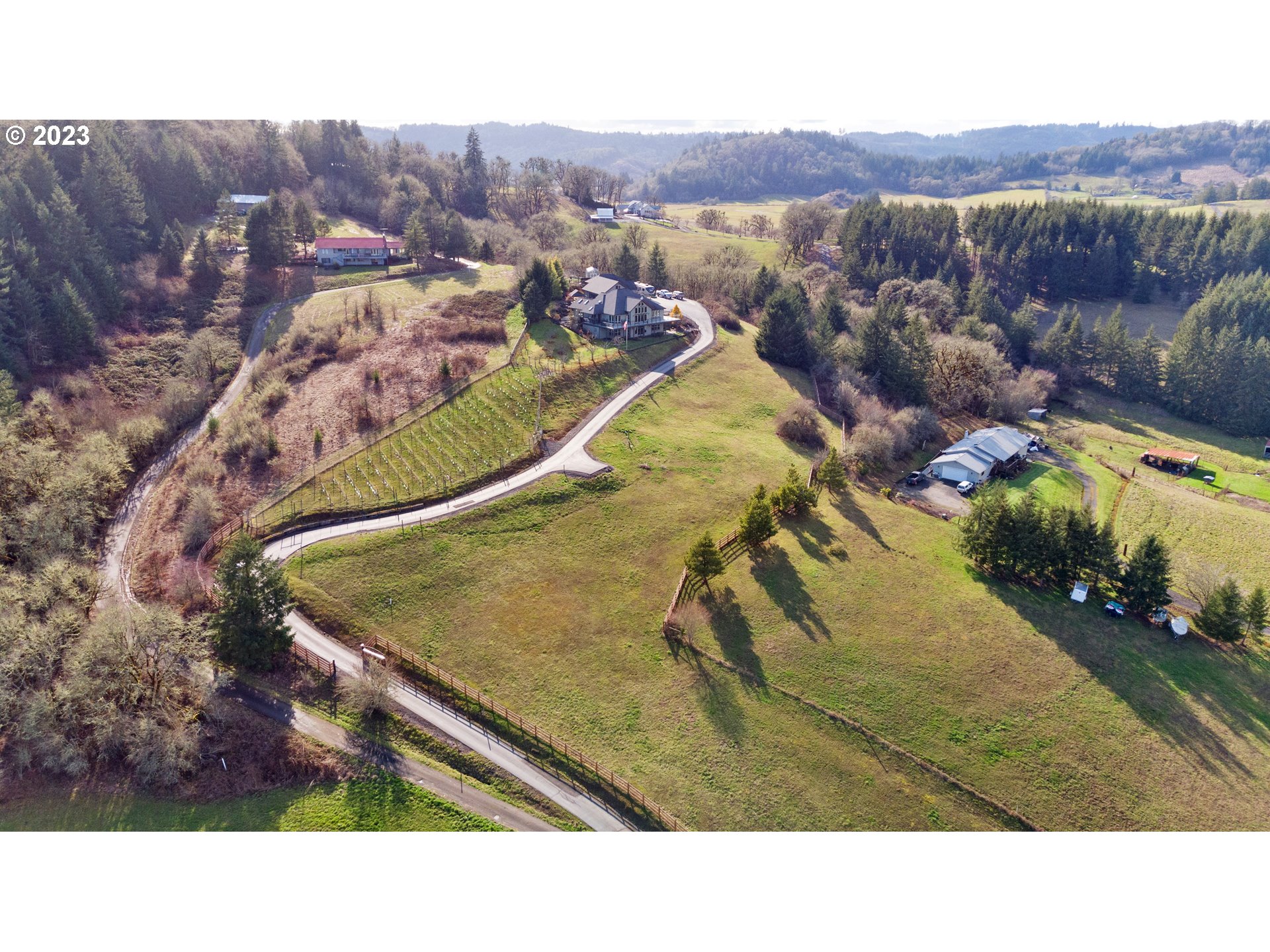 16755 Southwest Masonville Road McMinnville, OR 97128 - Photo 30 of 32 a view of a backyard