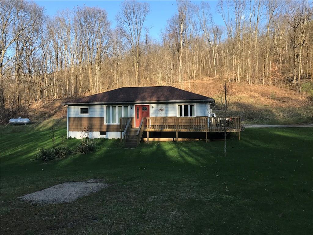 423 Weiss Road Shelocta, PA 15774 - Photo 5 of 11 Home is Perfectly centered on 2.70 acres - land goes to top of hill behind house.