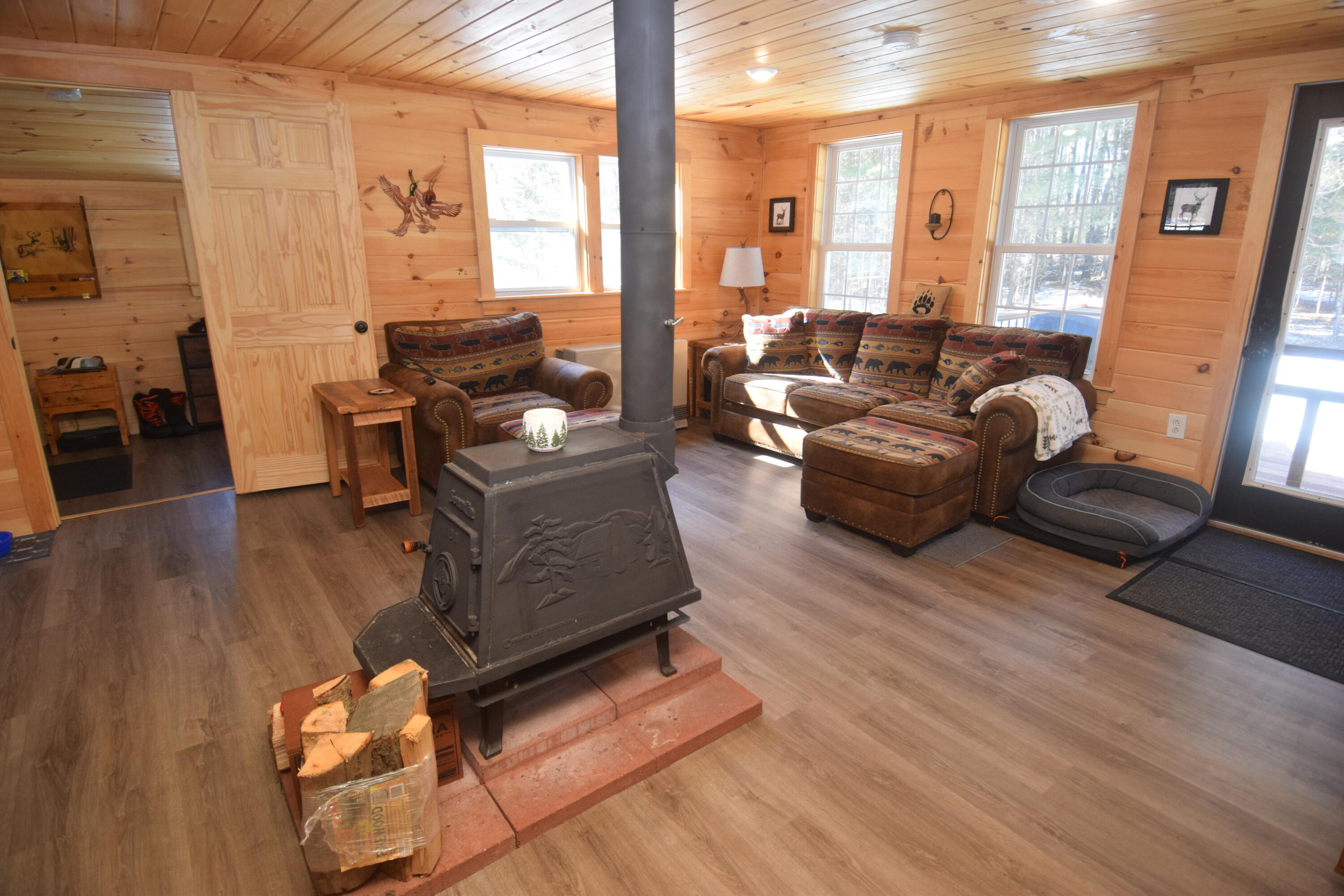 1182 Long Falls Dam Road New Portland, ME 04961 - Photo 11 of 32 Living Room