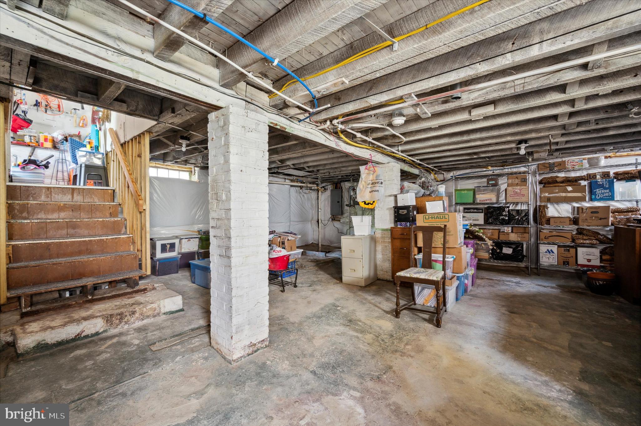 10 Beechwood Road Brookhaven, PA 19015 - Photo 23 of 25 Full Basement with Lots of Storage Space