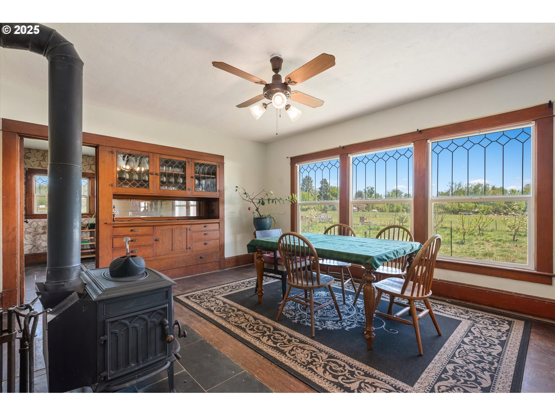 37867 Highway 414 Halfway Or 97834 Halfway, OR 97834 - Photo 9 of 48 a living room with furniture a table and a large window